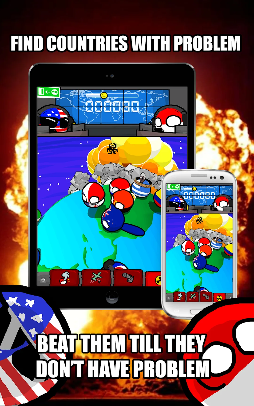 Polandball MOD APK — Screenshot 1