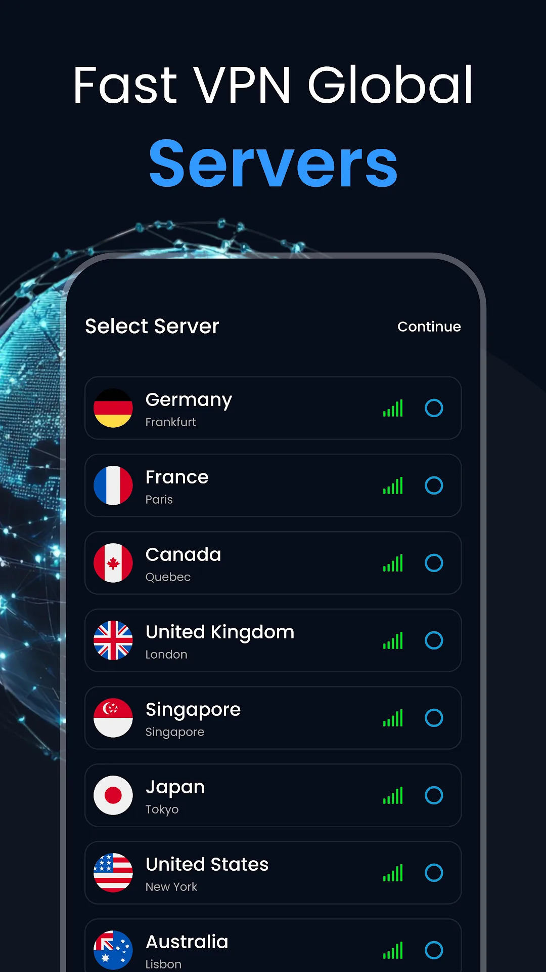 برنامج Privify VPN مهكر مهكر — لقطة 3