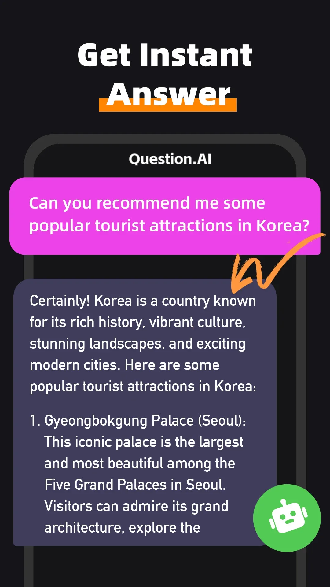 تطبيق Question.AI مهكر مهكر — لقطة 2