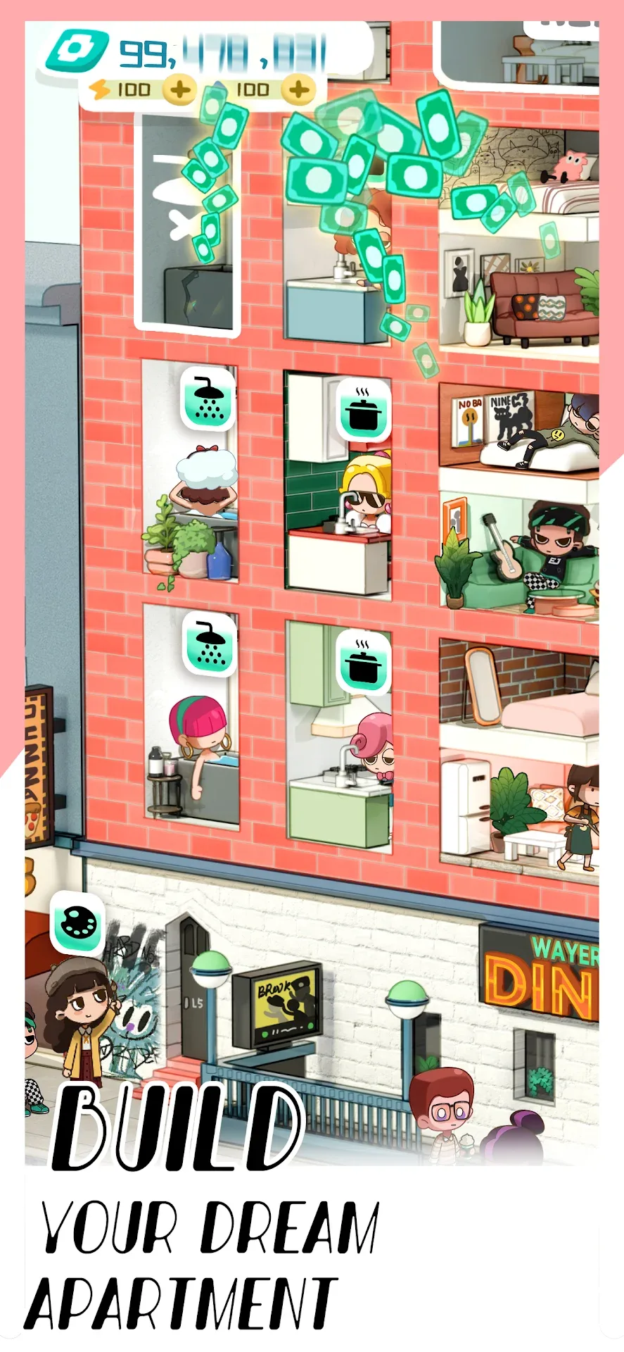 لعبة Rent Please مهكرة مهكرة — لقطة 1