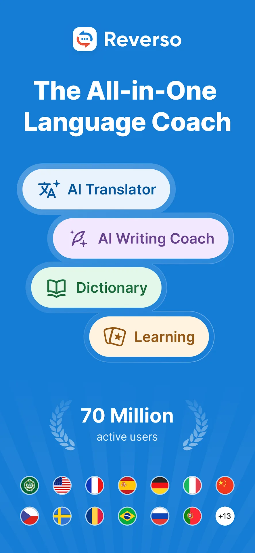 تطبيق Reverso مهكر مهكر — لقطة 1