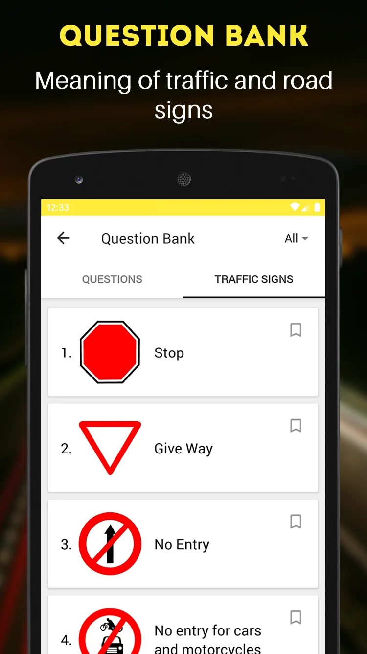 RTO Exam MOD App — Screenshot 3