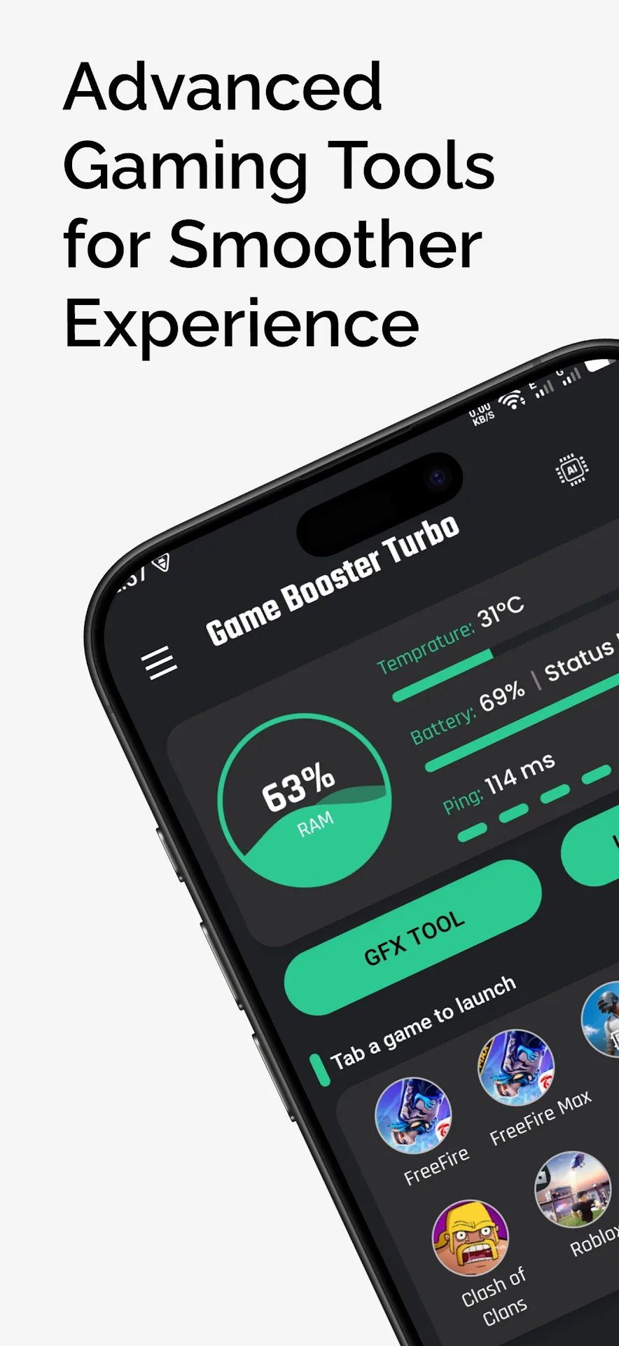 Samsung Game Booster مهكر مهكر — لقطة 1