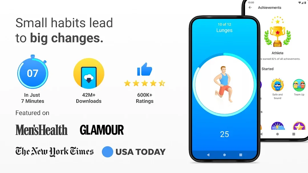 Seven - 7 Minute Workout MOD — Screenshot 1