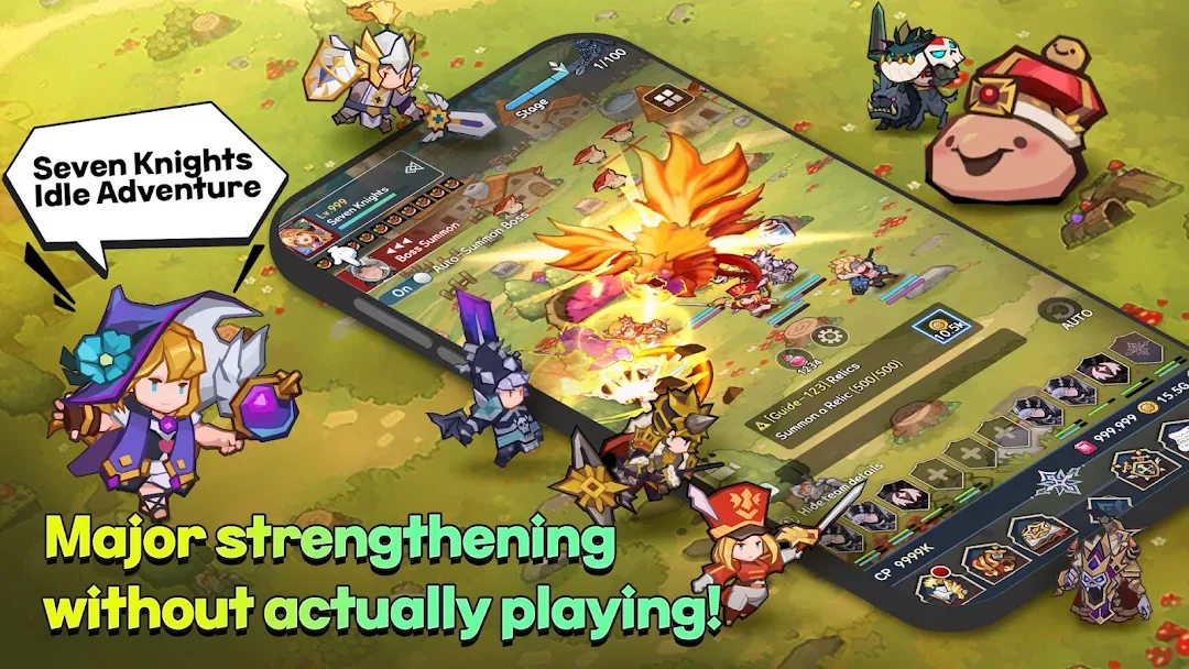 لعبة Seven Knights Idle Adventure مهكرة مهكرة — لقطة 2