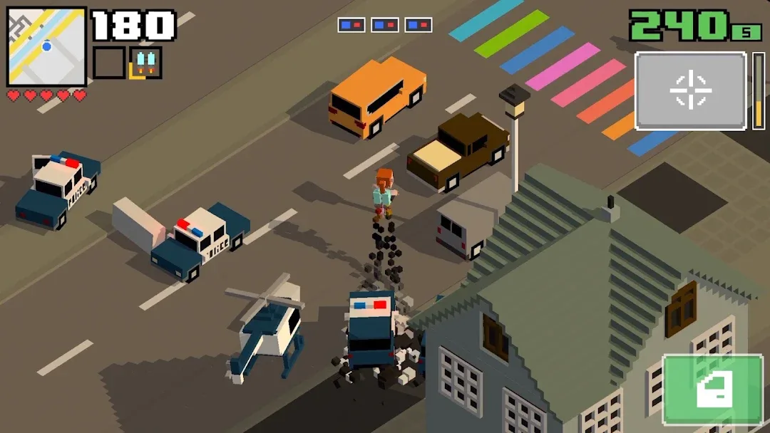 Smashy Road: Wanted 2 Mod Screenshot 1