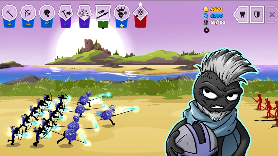 لعبة Stick War 3 مهكرة مهكرة — لقطة 1
