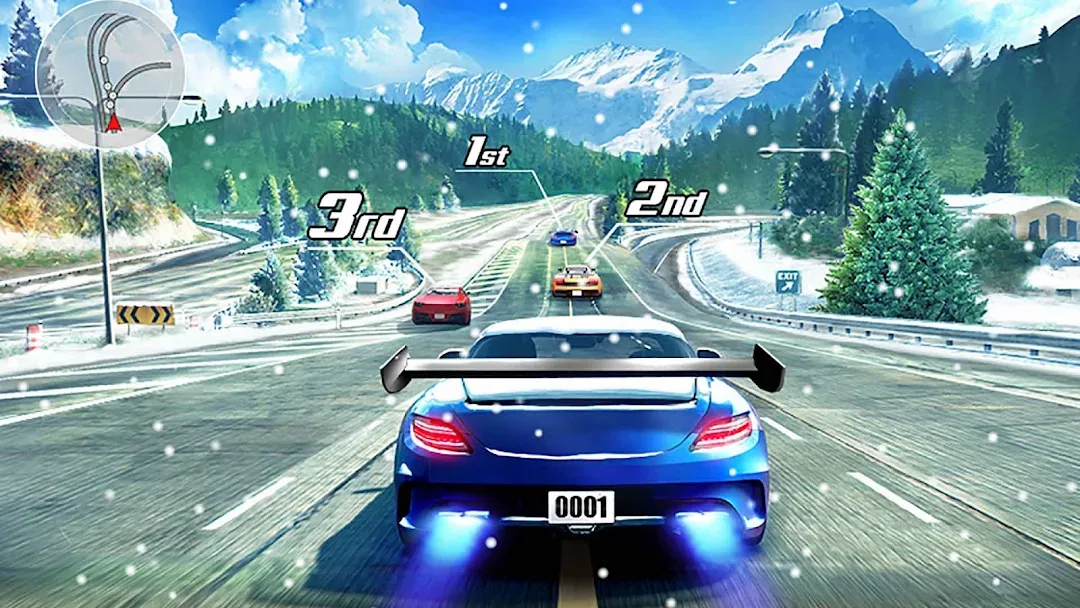 سبورت ريسينج 3D مهكرة مهكرة — لقطة 1