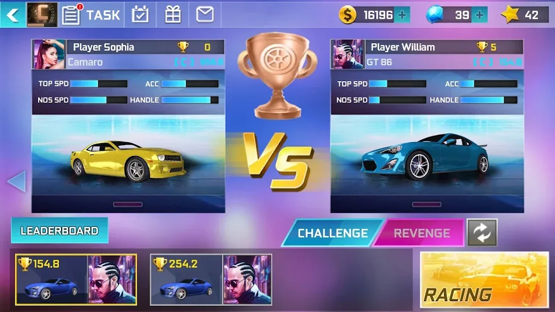 سبورت ريسينج 3D مهكرة مهكرة — لقطة 3
