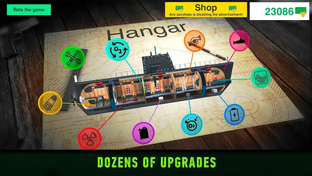 Submarine War MOD APK — Screenshot 2