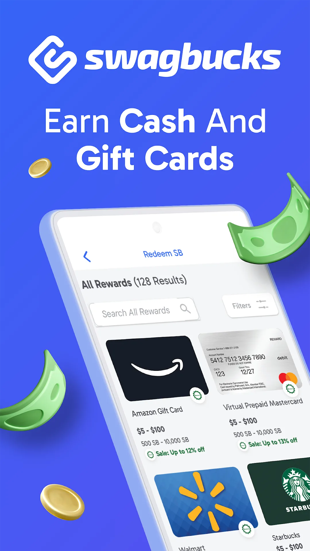 تطبيق Swagbucks مهكر مهكر — لقطة 1