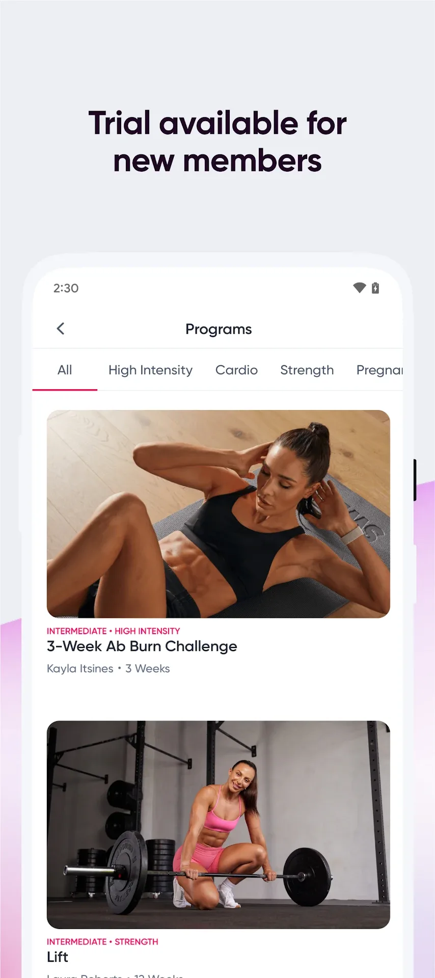 تطبيق Sweat Fitness Pro مهكر مهكر — لقطة 3