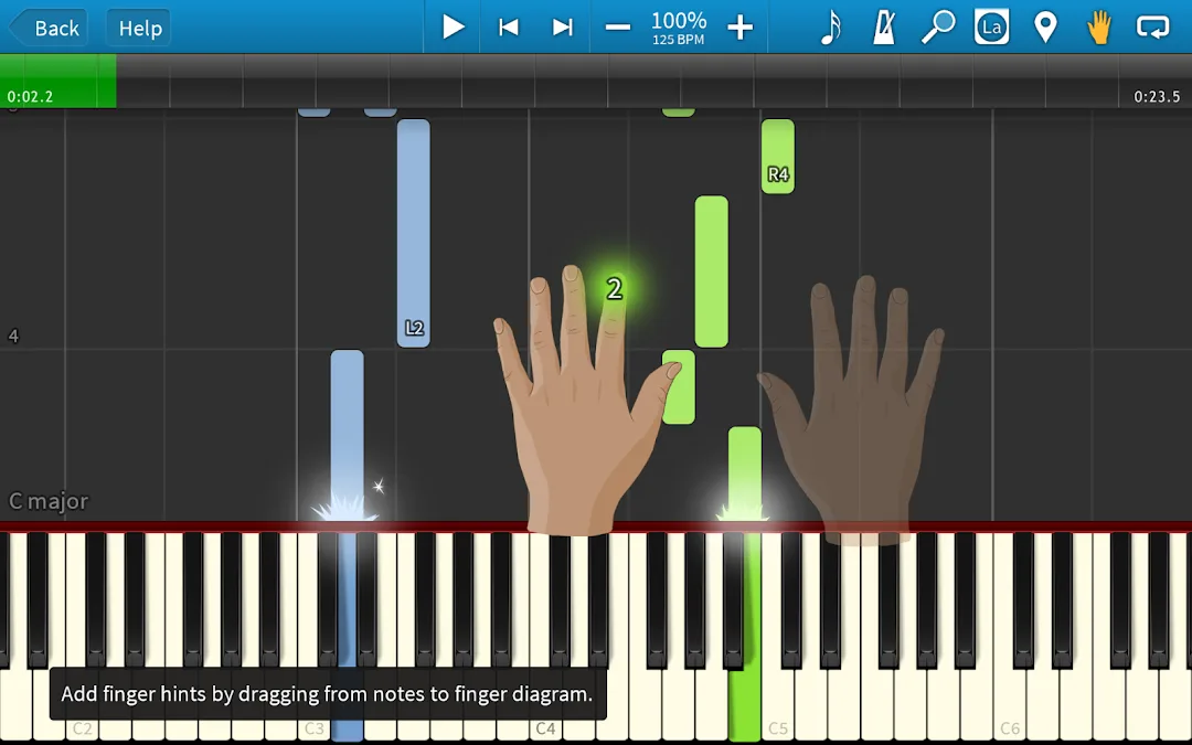 برنامج Synthesia مهكر مهكر — لقطة 3