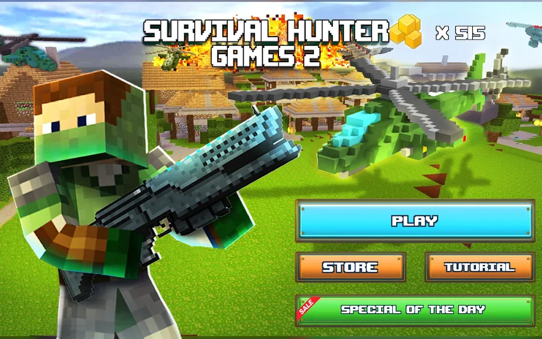 The Survival Hunter Games 2 MOD APK — Screenshot 2