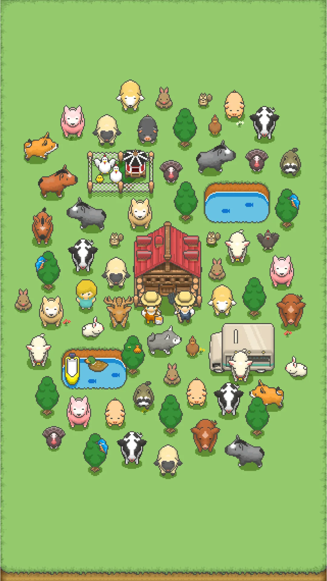 لعبة Tiny Pixel Farm مهكرة مهكرة — لقطة 1