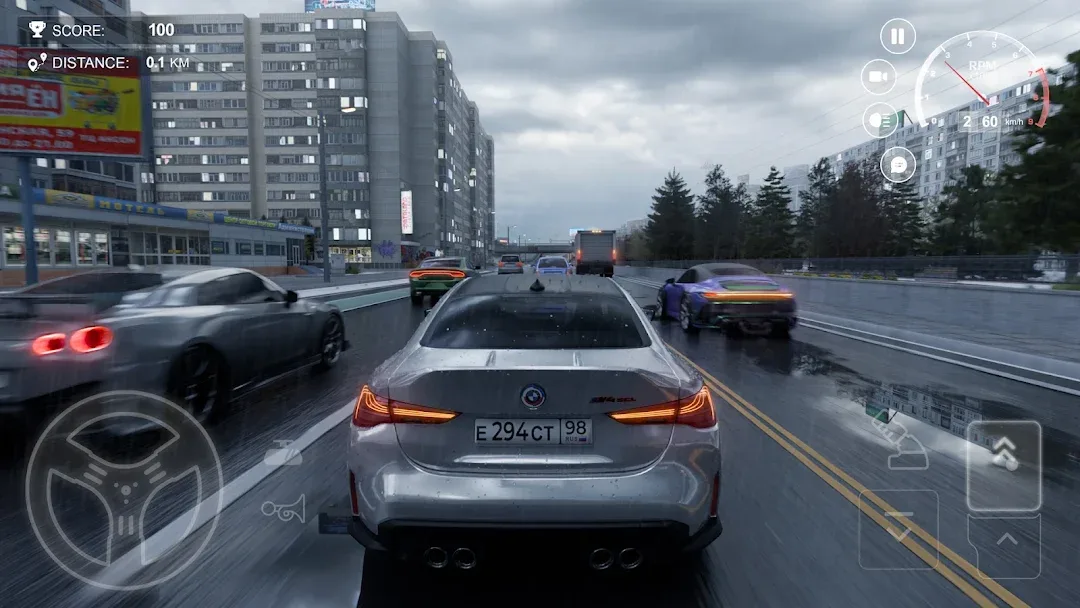 Traffic Racer Russian Village مهكرة مهكرة — لقطة 2