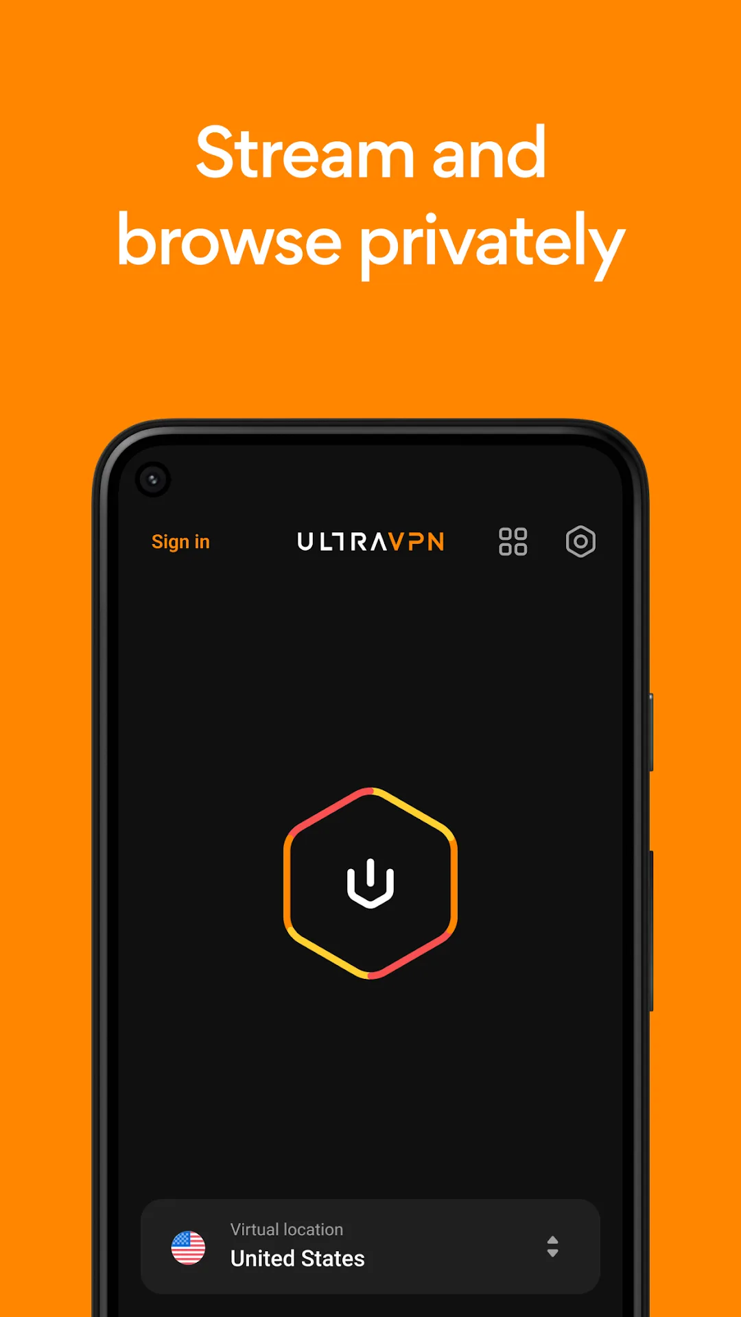 Ultra VPN مهكر مهكر — لقطة 1
