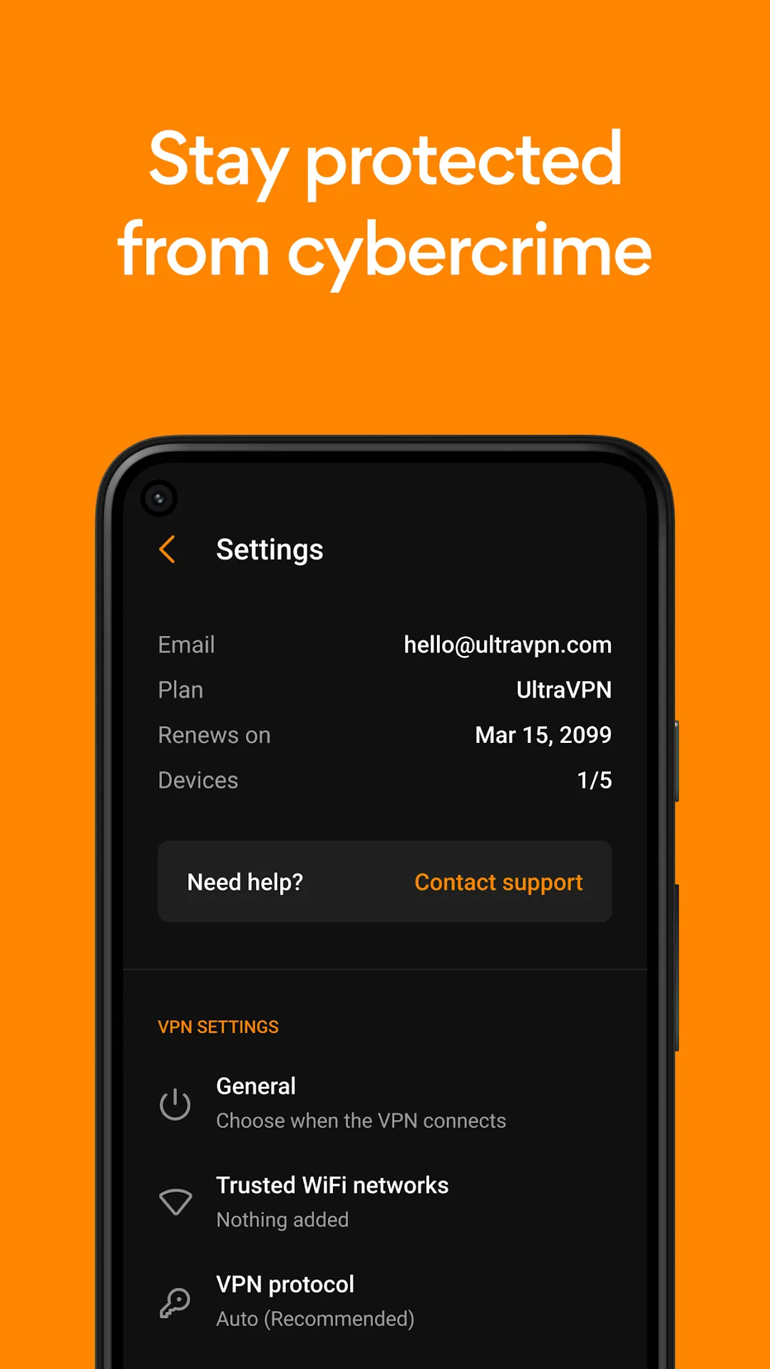 Ultra VPN مهكر مهكر — لقطة 3