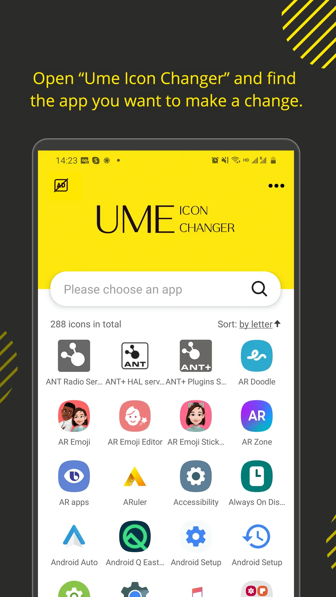 مغير أيقونات Ume مهكر مهكر — لقطة 1