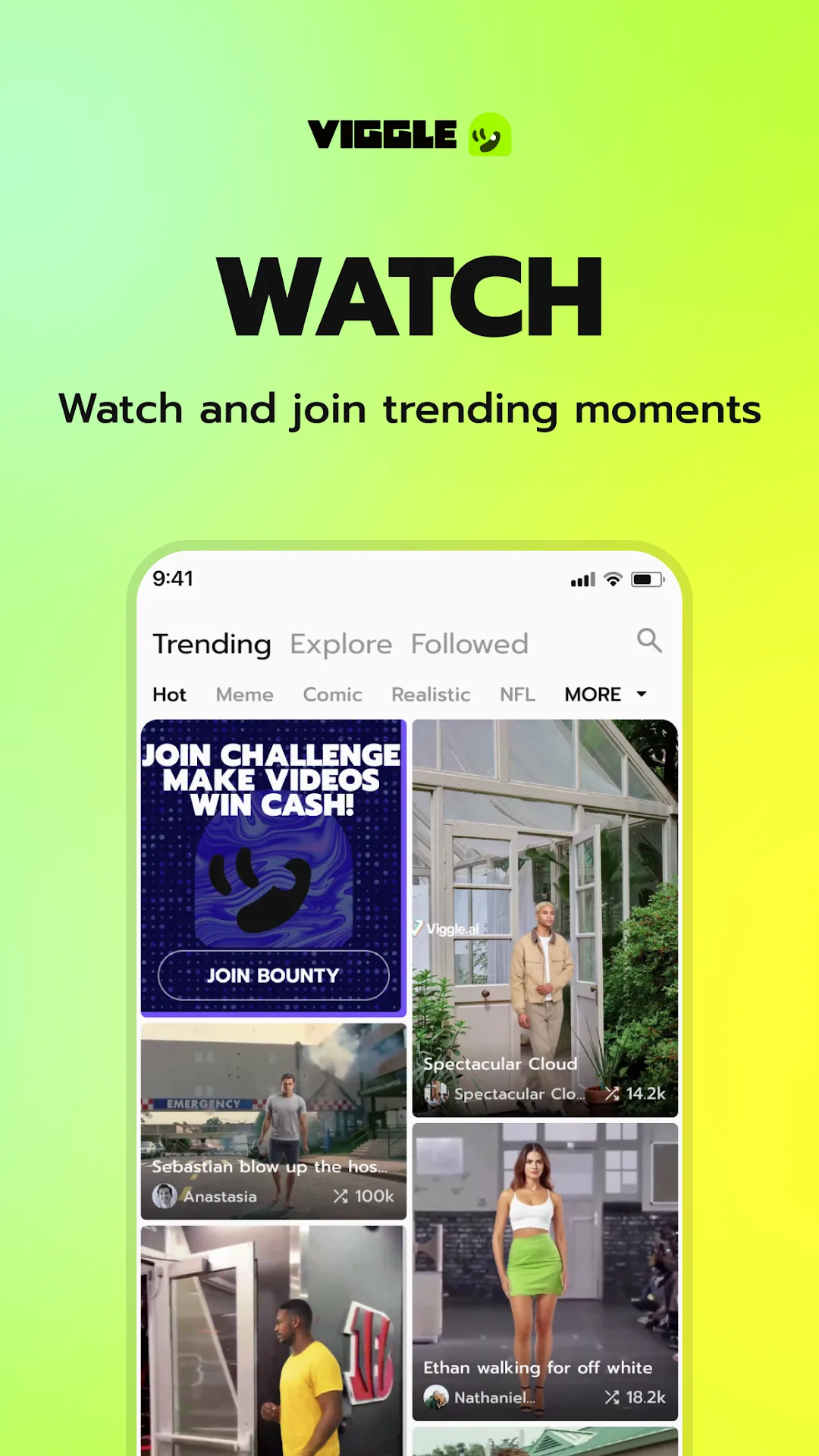 تطبيق Viggle AI مهكر مهكر — لقطة 2