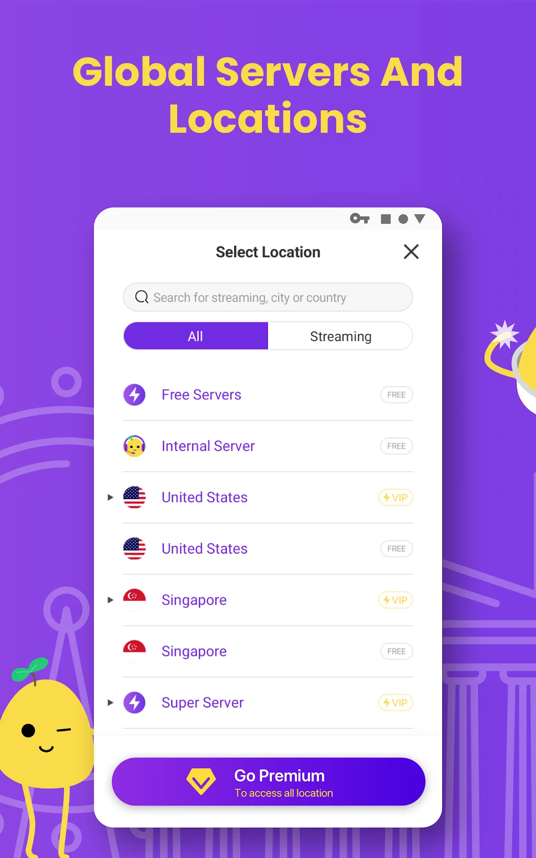 VPN PotatoVPN مهكر مهكر — لقطة 3