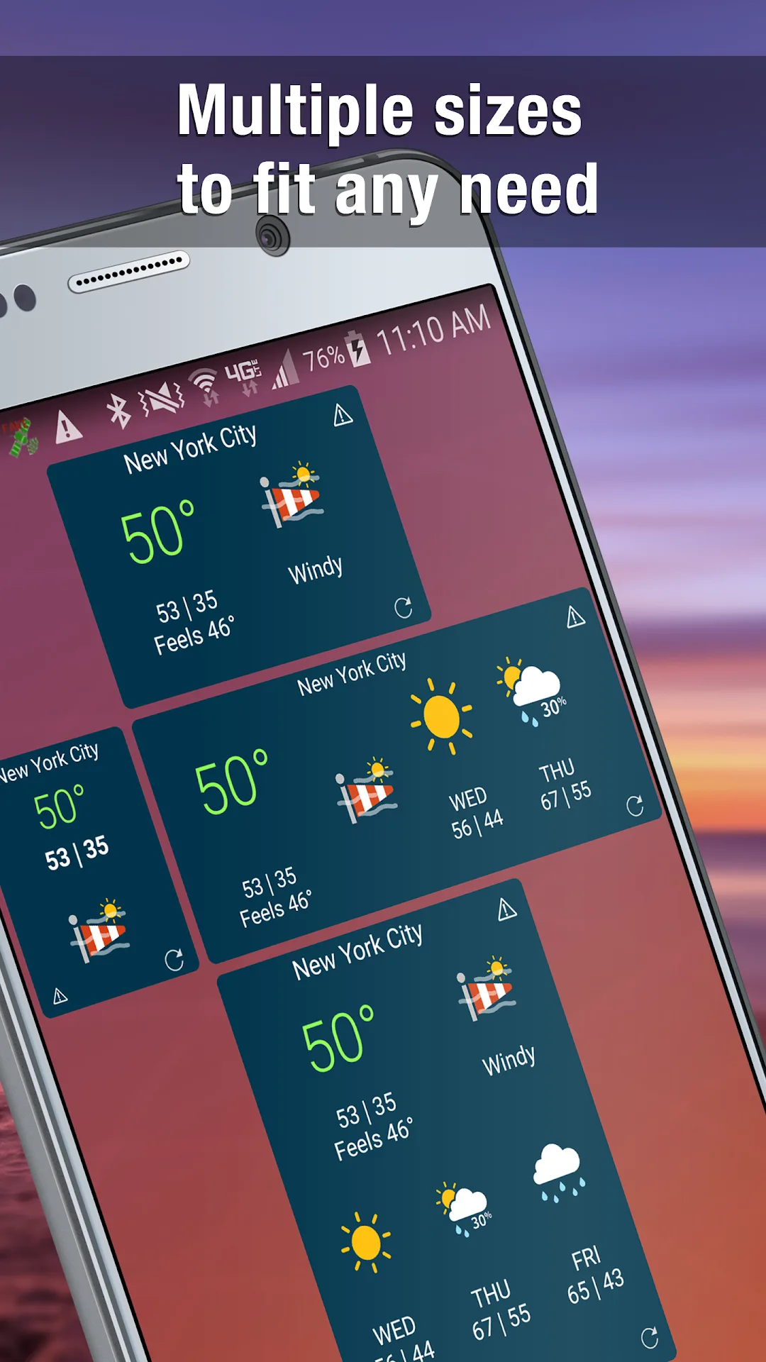 تطبيق WeatherBug مهكر مهكر — لقطة 2