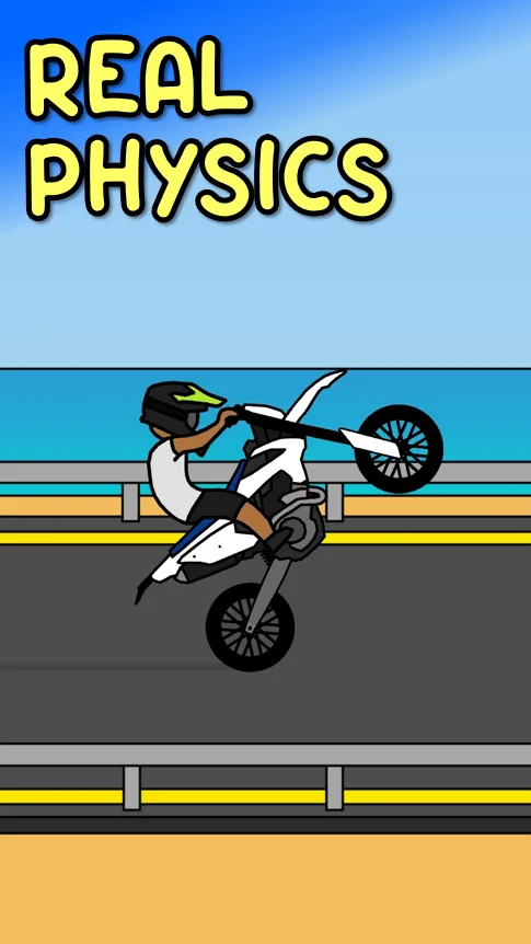 لعبة Wheelie Challenge مهكرة مهكرة — لقطة 1