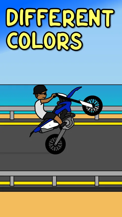 لعبة Wheelie Challenge مهكرة مهكرة — لقطة 2