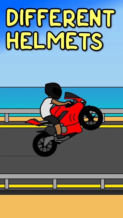 لعبة Wheelie Challenge مهكرة مهكرة — لقطة 3