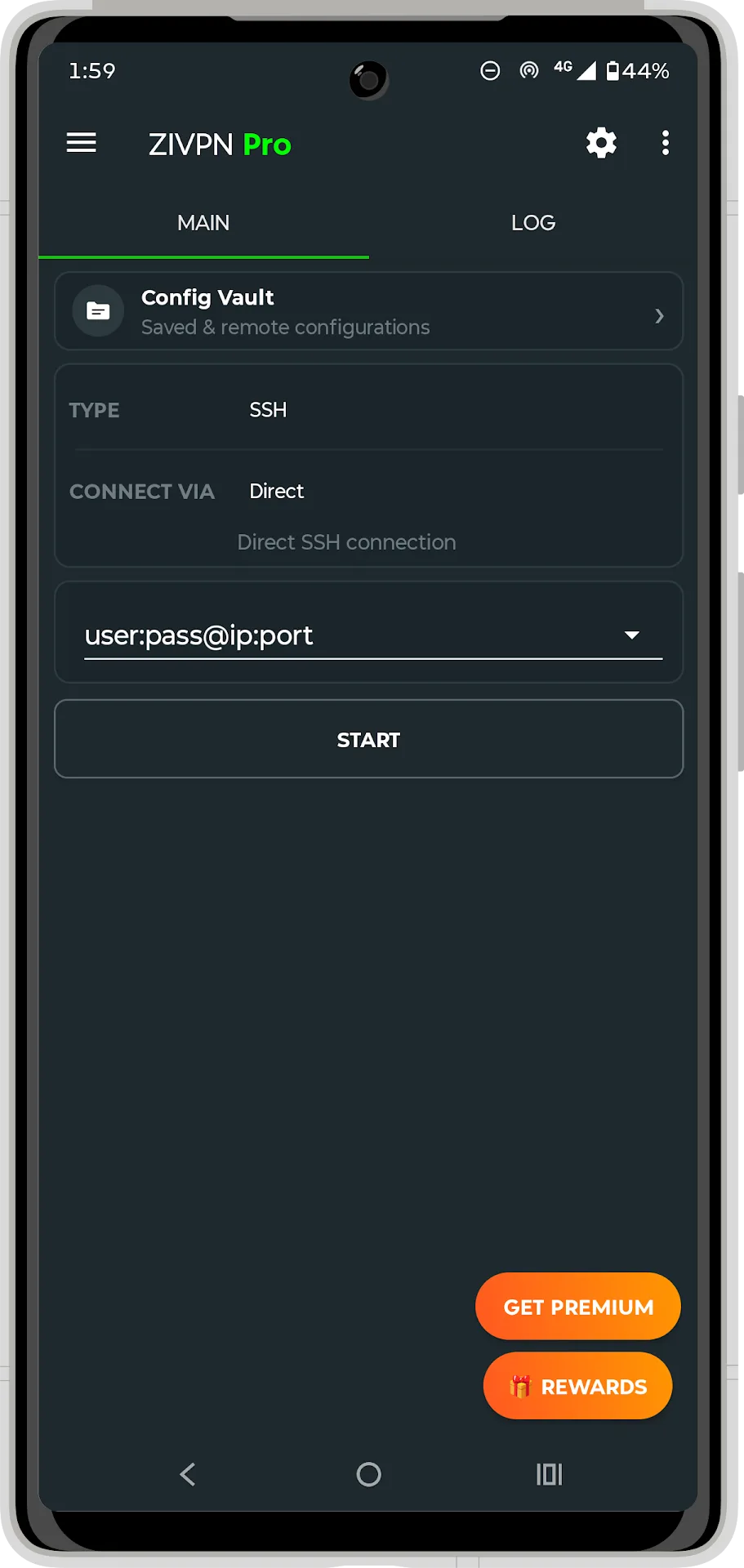 ZIVPN Tunnel مهكر مهكر — لقطة 1