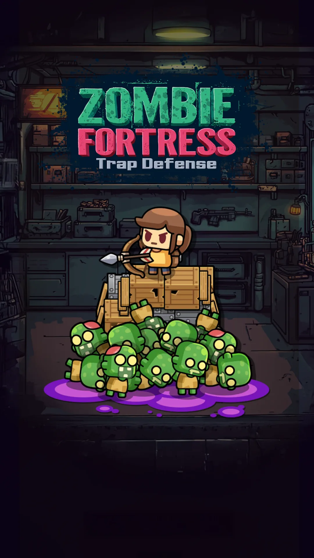 Zombie Fortress: Trap Defense MOD APK — Screenshot 1