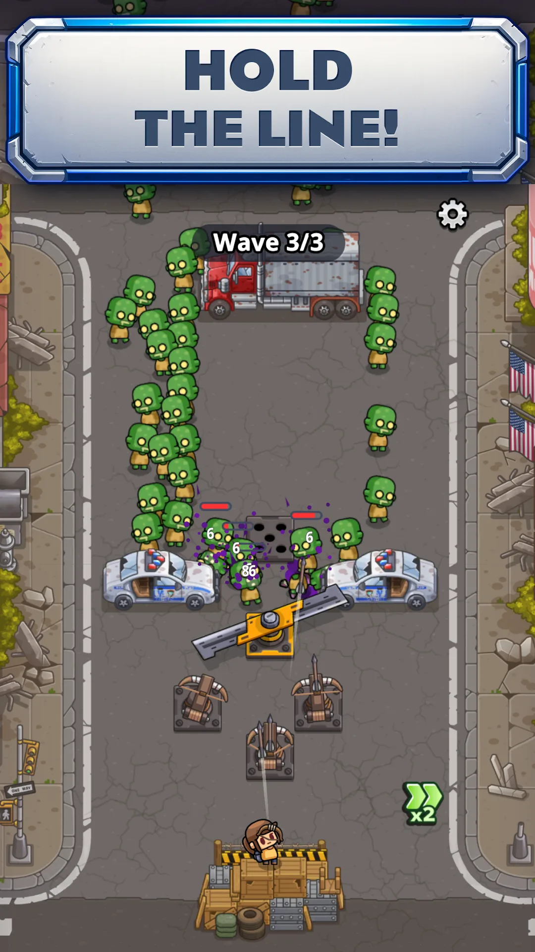 Zombie Fortress: Trap Defense MOD APK — Screenshot 2